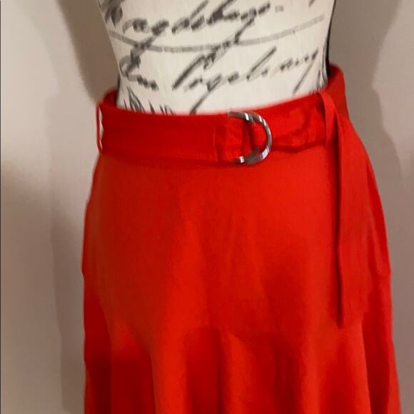 Ann Taylor Belted Handkerchief Skirt - Picture 5 of 7